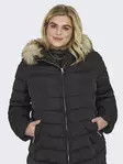 Only Carmakoma Jacke New Ellan Kapuze schwarz - Damen Winterjacken - 134757 - 4