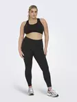 Only Play Curvy Plus Size Sport-BH Daisy -2 Nähte Schwarz - Damen Sport-BHs - 134737 - 3