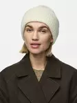 Pieces Beanie Alpaka Cloud Dancer - Damen Kopfbedeckungen und Handschuhe - 139557 - 1
