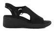 Skechers Damen Keilsandaletten 188001/BBK PIER LITE - PARK PATH schwarz - Skechers Sandalen - 140657 - 1