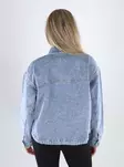 Vero Moda Denimjacke Shacket hellblau - Damen Jeansjacken - 141257 - 2
