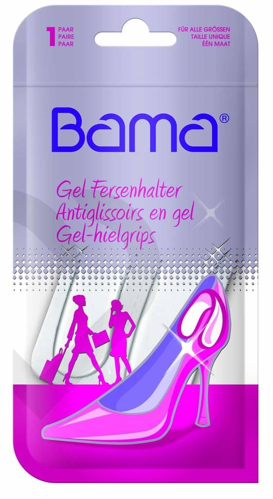 Bama Gel-Ferseneinlagen - Fußbetten und Rutschstopper - 120257 - 1