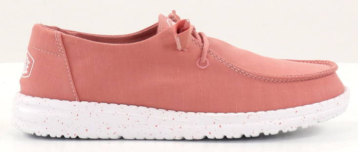 HEYDUDE Schuhe Wendy Slub Canvas Terrakotta - Damen walkingschuhe - 133667 - 1