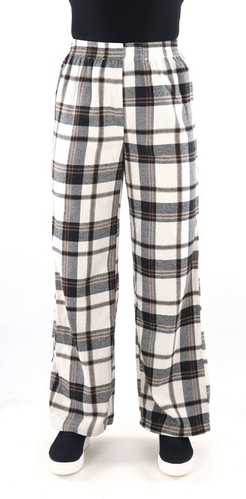 Only Check Damenhose Ecru - Damenhosen - 134797 - 1