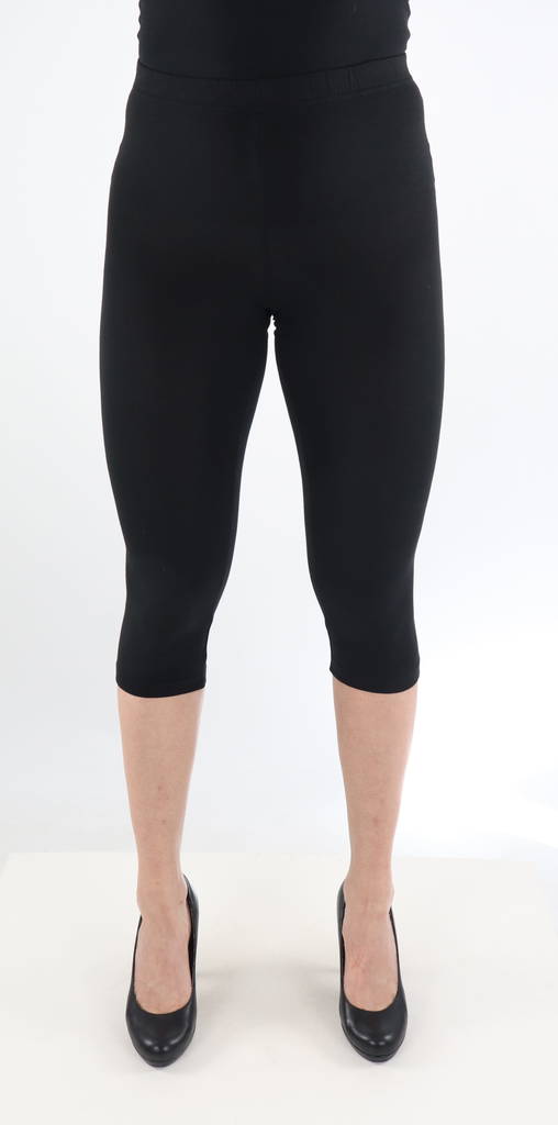 Pieces Capris Kiki, schwarz - Damen Shorts und Capris - 131107 - 1