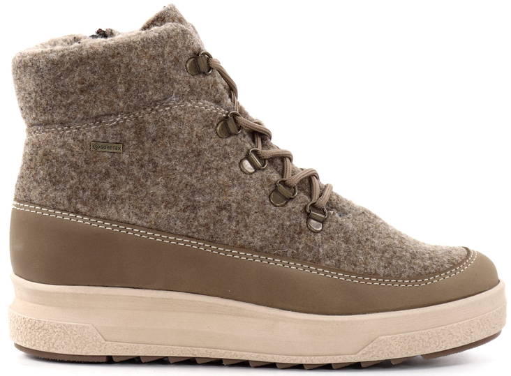 Pomar Filz Stiefeletten Pilvi 37240 Sandfilz - Damen Stiefeletten - 132457 - 1