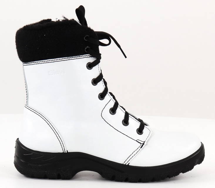 Sievi Leder Stiefeletten Milja, weiß - Damen Stiefeletten - 132057 - 1