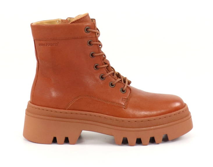 Ten Points Stiefeletten 60309 Hedda Cognac - Damen Stiefeletten - 131647 - 1