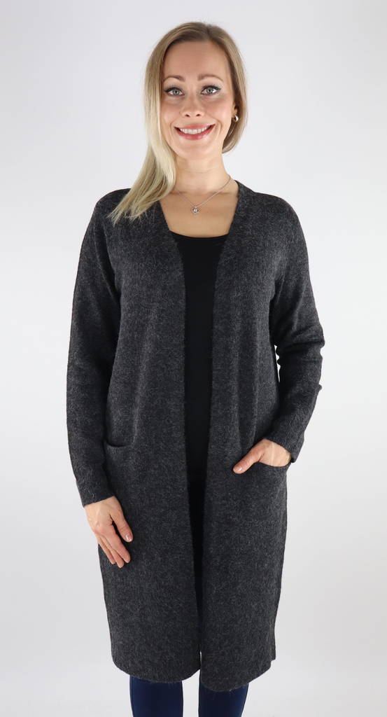Vero Moda Langarm-Cardigan, schwarz - Damenpullover - 131607 - 1