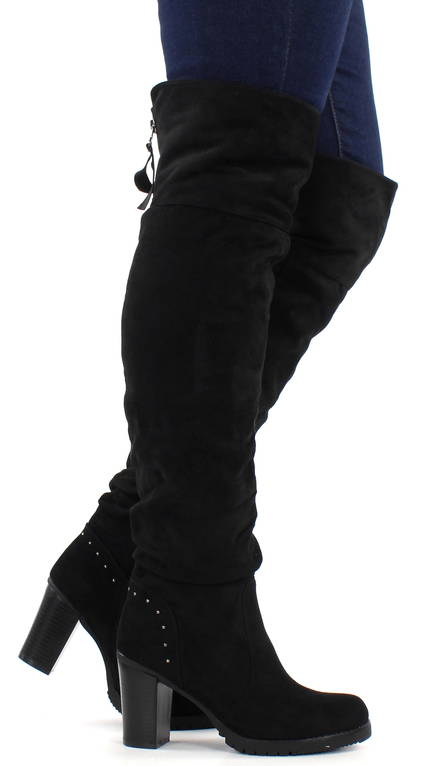 Migant Stiefel A925-120, Schwarz - Damen Stiefel - 130427 - 1