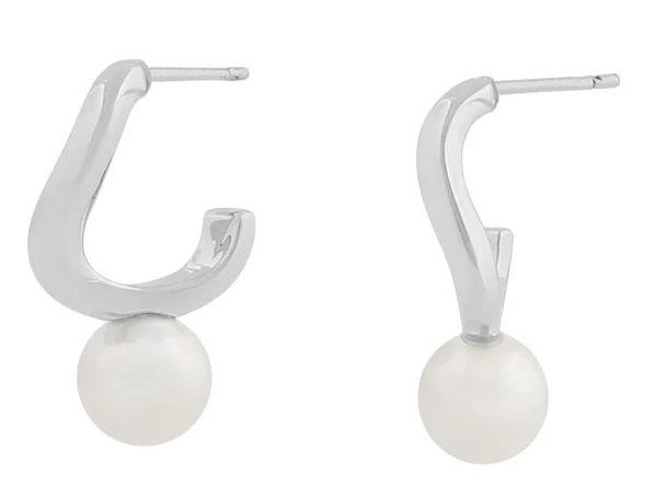 Snö of Sweden Ohrringe klein s/w - Ohrringe - 136277 - 1