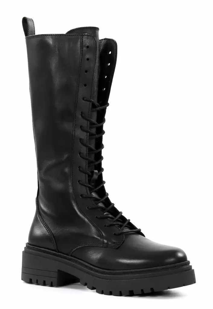 Musse&Cloud Damen Lederstiefel 2903721/NBK Ejenty Schwarz - Damen Stiefel - 136647 - 1