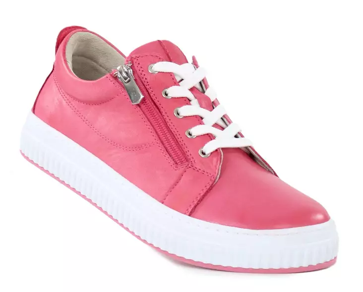 Andrea Conti Damen Sneakers aus echtem Leder 00690030084 koralle - Damen Sneaker - 138517 - 1