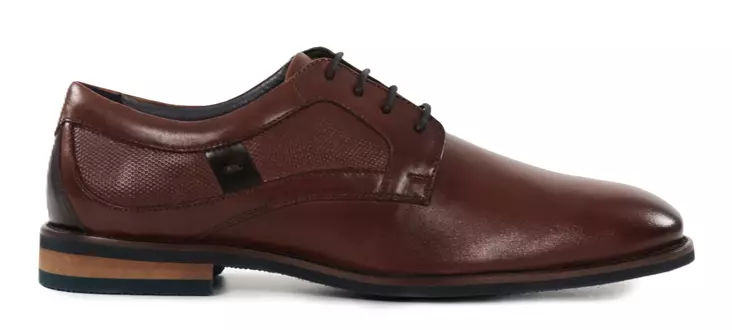 Topman Echtlederschuhe/Schuhe zum Gehen 15040 25 Mittelbraun - Herren Wanderschuhe - 138547 - 1