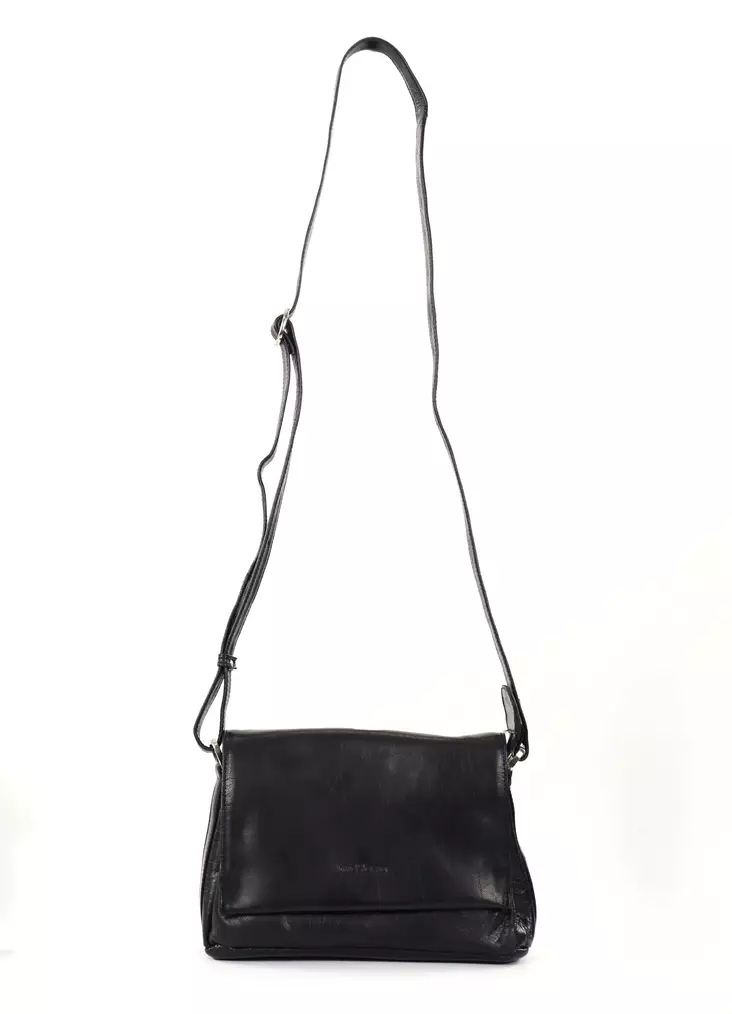 Die Monte Schultertasche aus echtem Leder 6053140 schwarz - Handtaschen - 138737 - 1