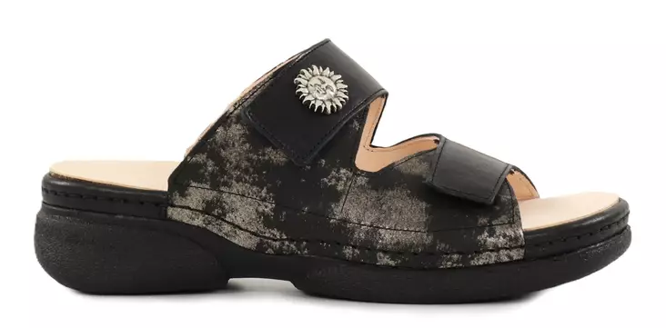 Think! Damen-Pantoletten Cambio 000822-3000 schwarz/beige - Damen Arbeitsschuhe - 138807 - 1