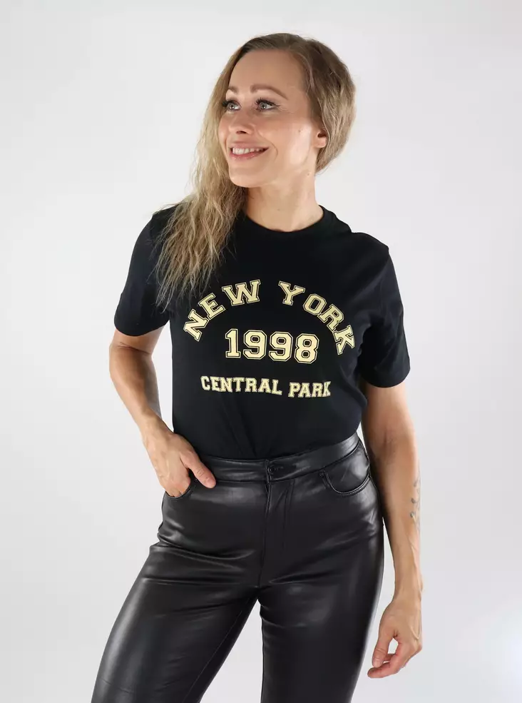 JJXX Damen T-Shirt Schwarz - Damen T-Shirts - 138957 - 1