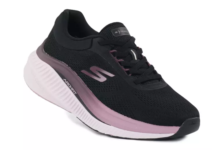 Skechers Sneakers 125594/BKMV GO WALK MAX CUSHIONING ARCH FIT - CLARE, schwarz/mauve - Skechers Sneaker - 142307 - 1