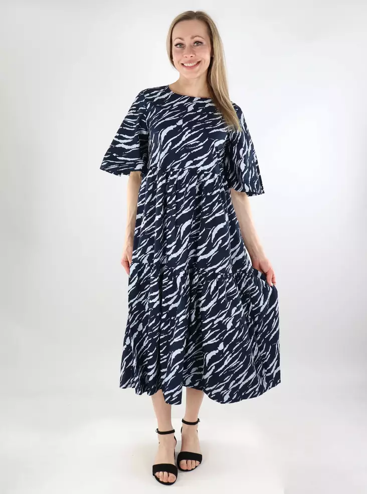 JDY A-Linien Kleid Midi Himmelblau - Kleider und Tuniken - 138077 - 1