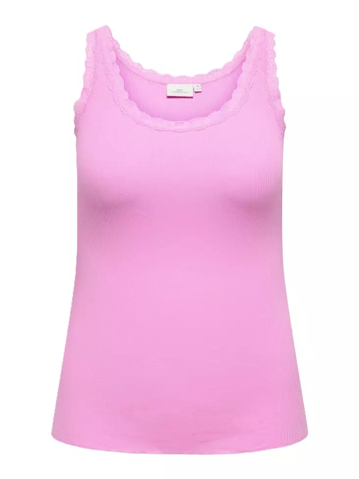 Only Carmakoma Top begonia pink - Damen Tops - 140807 - 1