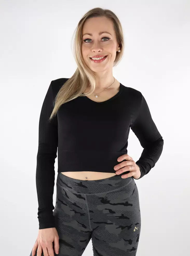 Only Play Damen Funktionsshirt Free Short schwarz - Damen Sportshirts - 137527 - 1