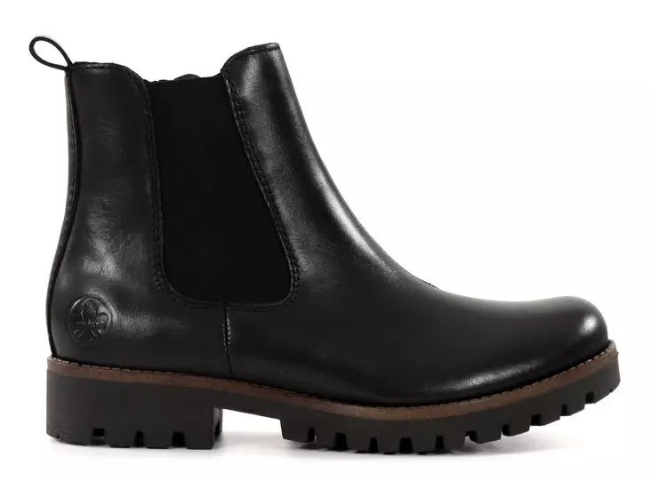 Rieker Damen Chelsea Stiefeletten 78552-00 Schwarz - Rieker Stiefeletten - 137157 - 1