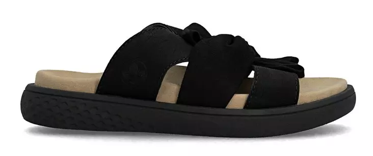 Rieker Damenmules V1550-00 Schwarz - Rieker Hausschuhe - 140717 - 1