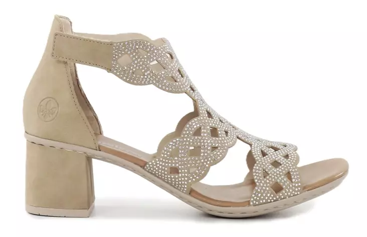 Rieker Damentoiletten 64773-61 beige - Rieker Sandalen - 138307 - 1