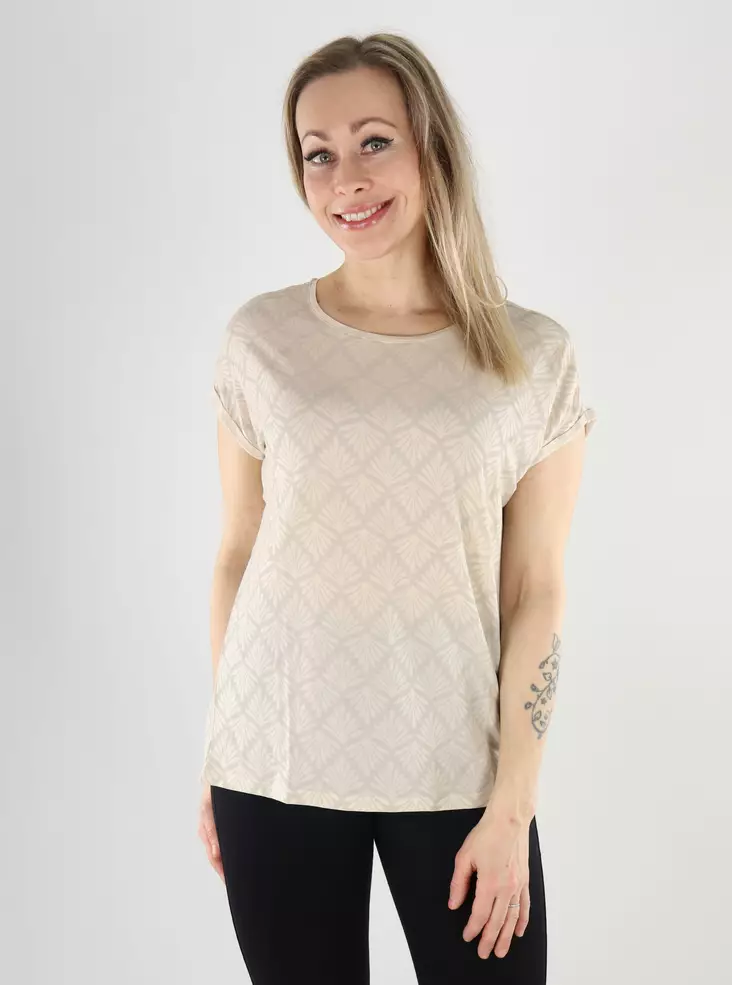 Vero Moda Damen T-Shirt Silberrand/Bibi - Damen T-Shirts - 140317 - 1