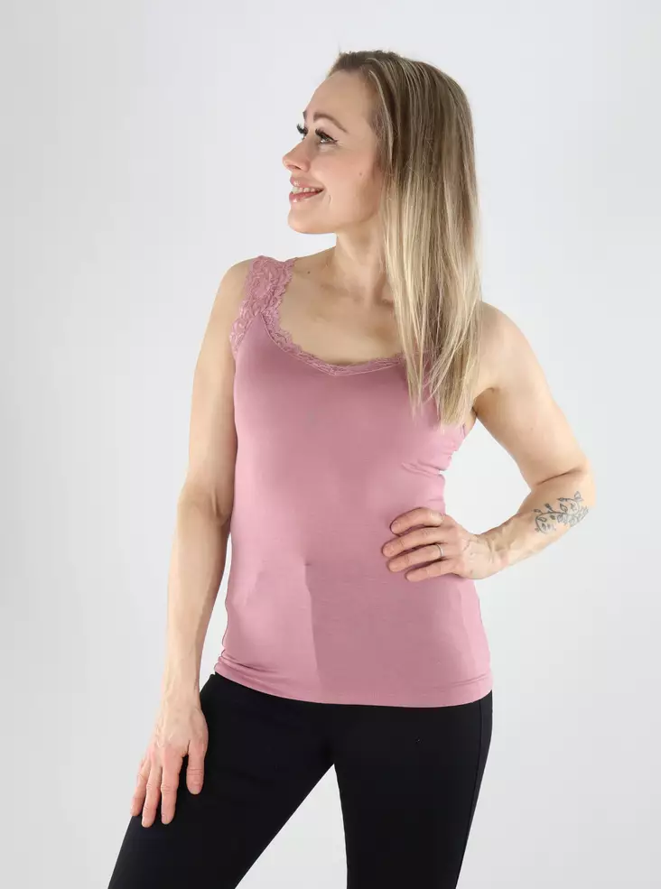 Vero Moda Damen Top Nostalgie Rosa - Damen Tops - 140237 - 5