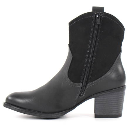 Migant Stiefeletten A920-182, Schwarz - Damen Stiefeletten - 124408 - 2