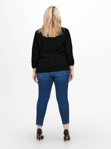 Only Carmakoma Blazer, schwarz - Damenblazer - 132648 - 2