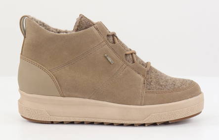 Pomar Ankle Boots Nova Sand Wildleder/Filz - Damen Stiefeletten - 132048 - 1