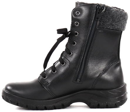 Sievi Damen Leder Stiefeletten Milja, Schwarz - Damen Stiefeletten - 132378 - 2