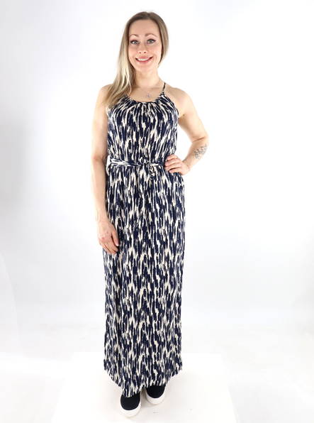 Vero Moda Kleid Easy Maxi Birke / Marine - Kleider und Tuniken - 135448 - 1