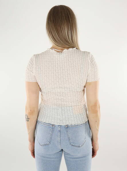 Vero Moda Damen T-Shirt Schneeweiß - Damen T-Shirts - 136058 - 2