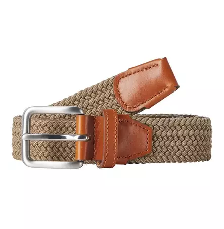 Jack&Jones Herren geflochtener Gürtel Frühling Woven Räucher - Herren Gürteln - 124068 - 1