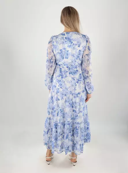 Only Wickelkleid Bel Air Blau/Porzellan - Kleider und Tuniken - 141028 - 2
