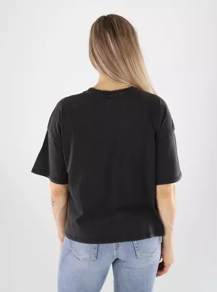 T-Shirt aus biologischer Baumwolle schwarz/Costa Rica - Damen T-Shirts - 141058 - 2
