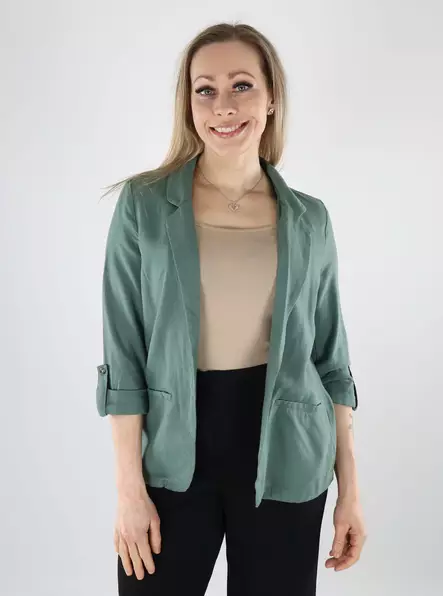 Vero Moda Damen Blazer Locker 3/4 Lorbeerkranz - Damenblazer - 140598 - 1