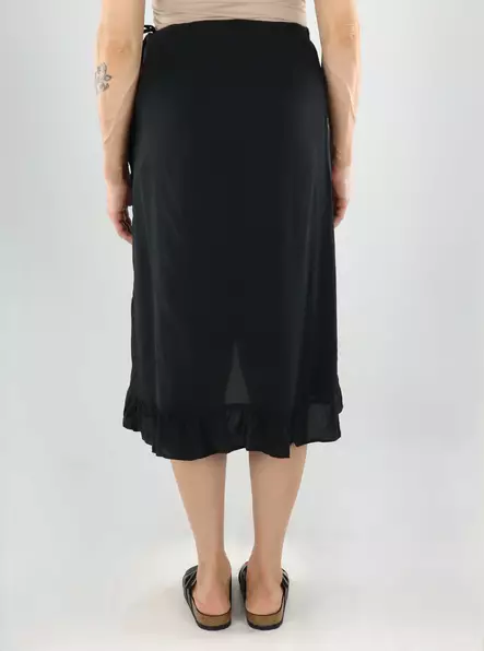 Vero Moda Alba Wickelkleid Schwarz - Röcke - 141038 - 2