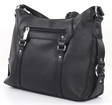 Brunelli Schultertasche 717P, schwarz - Handtaschen - 131208 - 2