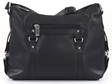 Brunelli Schultertasche 717P, schwarz - Handtaschen - 131208 - 1