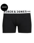 Jack & Jones Boxers Sense, schwarz, weiß, grau - Herrenboxer und Socken - 115868 - 2