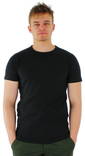 Jack & Jones Herren T-Shirt Basic Rundhals, schwarz, weiß - Herren T-Shirts - 110008 - 1