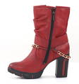 Mustang Stiefeletten 1363-505-5, rot - Damen Stiefeletten - 132328 - 2