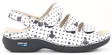 Waschbare Pflege-Sandalen aus Leder WG18F75 Punkte - Damen Arbeitsschuhe - 132518 - 1