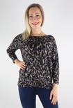 Only Pullover Elcos 4/5 taupe grau/anita leo - Damenpullover - 131598 - 1