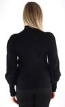Only Pullover mit hohem Kragen, schwarz - Damenpullover - 132368 - 2