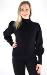 Only Pullover mit hohem Kragen, schwarz - Damenpullover - 132368 - 1